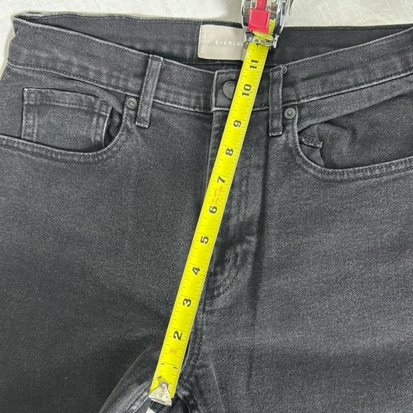 Everlane High Waist Straight Jeans Black Size 27 - Picture 10 of 13